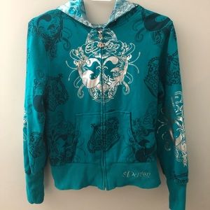 Dereon reversible hoodie